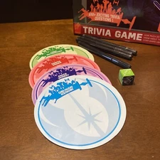 Disney STAR WARS Lucasfilm Trivia Game Replacement Answer Boards & Challenge Die