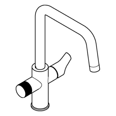 GROHE  Mixer GROHE Blue Pure 30583000 chrome