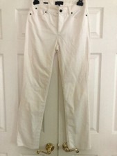 Talbots Size 6 Heritage Ivory Cream Curdory Pant Women Formal