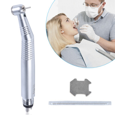 5PCs Dental Lab Handstück High Speed LED Fiber Optic Handpiece Turbine 4-Loch