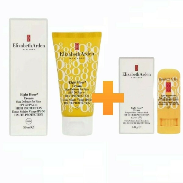Elizabeth Arden Eight Hour Cream Sun Defense For Face SPF50 + Stick Spf 50-image