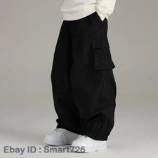 Man Woman Skiing Baggy Pants Warm Loose Skying Ski Trousers Winter Snow Pants