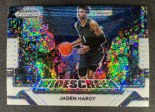 2022 Prizm Draft Picks White Sparkle Jaden Hardy Widescreen RC