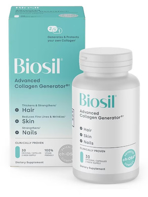 Natural Factors BioSil 30 Vegetarian Capsules