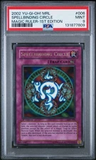2002 Yu-Gi-Oh! Spellbinding Circle Magic Ruler MRL 1st Edition Ultra Rare PSA 9