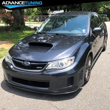 For 11-14 Subaru Impreza Wrx Sti V-limited Unpainted Front Bumper Lip Spoiler For 11-14 Subaru Impreza Wrx Sti V-limited Unpainted Front Bumper Lip Spoiler