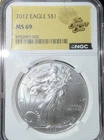2012 Silver Eagle  NGC MS 69 The Currency Club