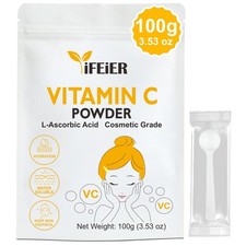 iFEiER Vitamin C Powder for face  100g 3.53oz 3.53 Ounce Pack of 1 