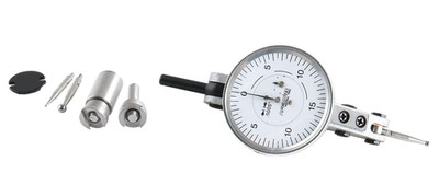 0.060'' by 0.0005'' (Range by Graduation) Horizontal Test Indicator with 1.5'' D