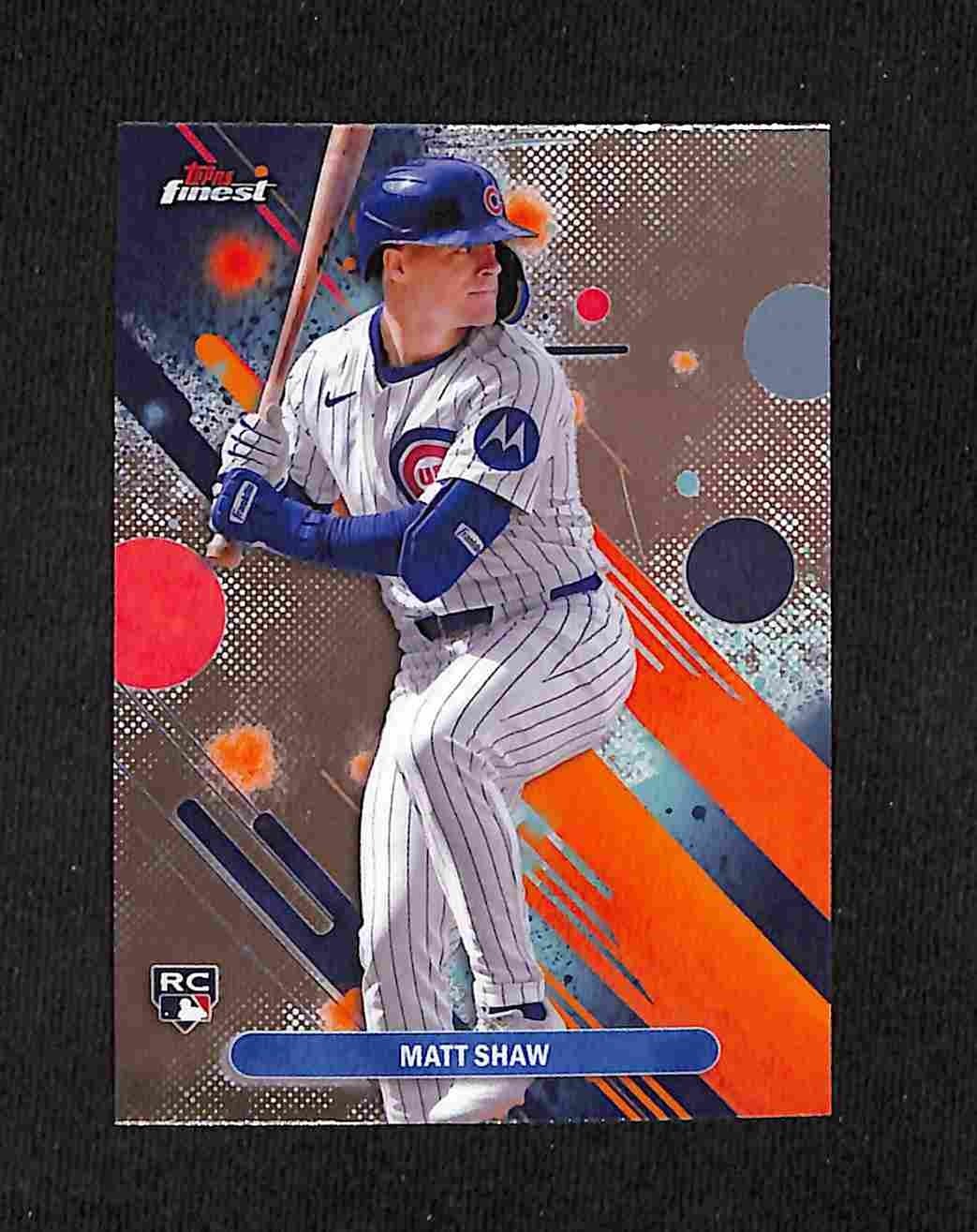 2025 Topps Finest - Common Matt Shaw #85 (RC)