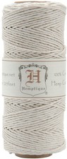 Hemptique Hemp Cord Spool 20lb 205'-White