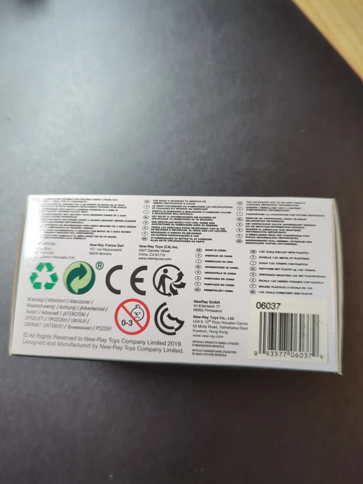 NewRay DUCATIMARIANNA 1956 motorcycle 1:32 diecast model toy NEW IN BOX - Image 2 of 2