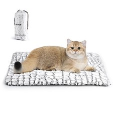 Self Warming Cat Bed, 24" x 18" Ultra Soft Cat Dog Pet Heating Pad for Indoor...
