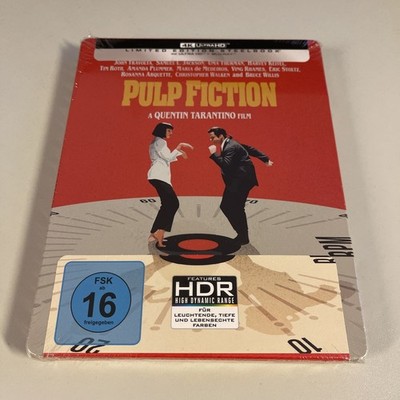 Pulp Fiction - Steelbook A 4K UHD + Blu-ray exklusive Limited Edition NEU & OVP