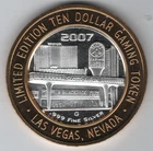 GILA MONSTER  NEVADA WILDLIFE .999 FINE SILVER LIMITED TEN DOLLAR GAMING TOKEN