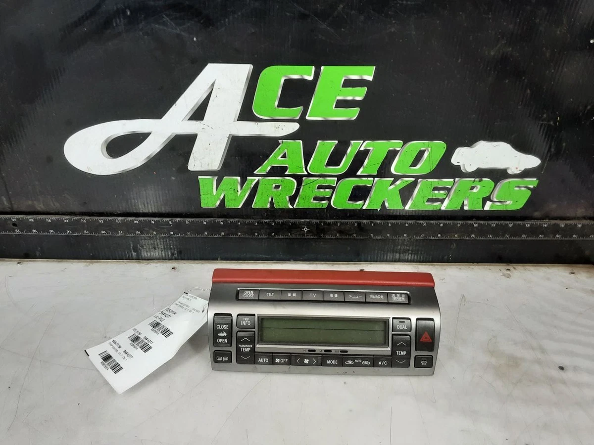 sc430カーエアコンコントロールユニット稼働確認済 A/C & Heater Controls for Lexus SC430 for sale | eBay