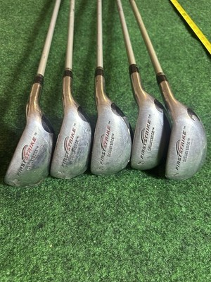First Strike Deliverance Irons Hybrids Set 3-7 Regular Flex Spitfire XL Graphite