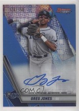 2019 Bowman's Best Auto Blue Refractor 126/150 Greg Jones #B19-GJ Auto u4w