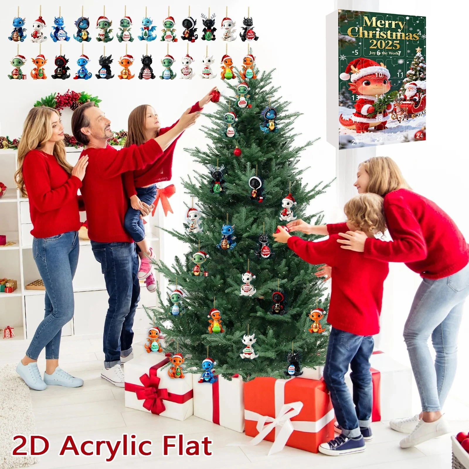 Dragon Doll Blind Advent Calendar Countdown With 24 Boxes For Kids