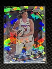 2025 Panini WNBA Prizm Stefanie Dolson Ice Prizm #112 Washington Mystics