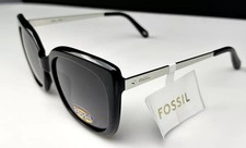 New Fossil FW215 Black/Gray Womens Sunglasses