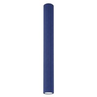 Deckenlampe Aluminium Ultramarin Rund GU10 B:6.5 Cm Deckenleuchte Schlafzimmer