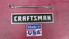 Vintage Sears Craftsman USA Professional Chrome 9MM Combination Wrench # 42253