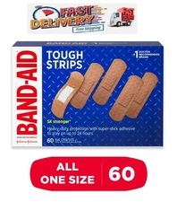 Band-Aid tough strips 60CT all one size