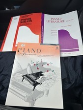 Set Of 3 Piano Instruction Booklets