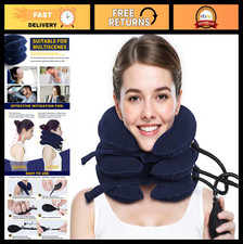 Adjustable Neck Stretcher Cervical Traction Device for Pain Relief - Home Use