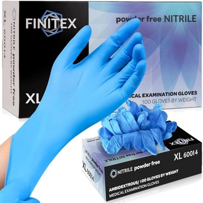 Disposable Nitrile Handschuhe XL 100er Pack Lebensmittel Reinigung Arbeit