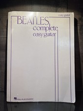 Hal Leonard Beatles Complete Easy Guitar Music Songbook Paperback, 1986 