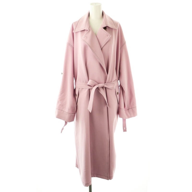 Ameri VINTAGE Souffle Over Coat Trench Spring Coa… - image 1