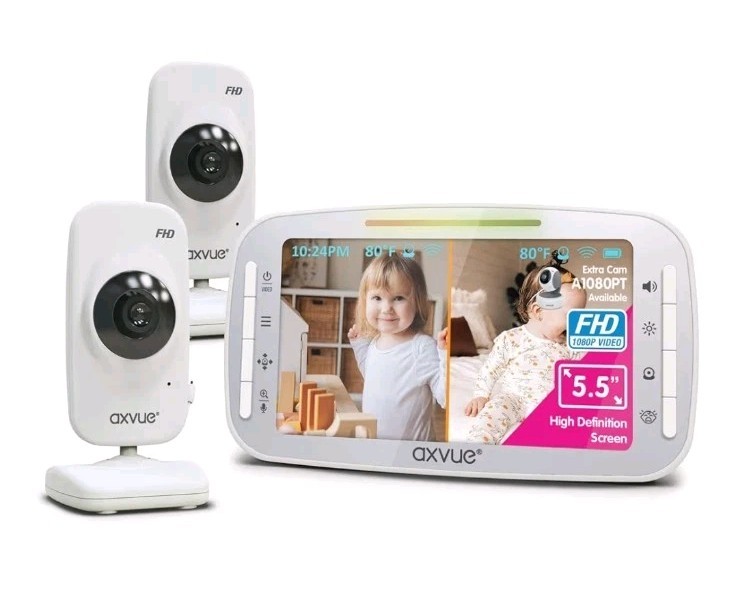 1080P Full HD Video Baby Monitor 5.5 Inch