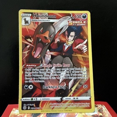 Houndoom TG10/TG30 Swsh09: Brilliant Stars Trainer Gallery Holo