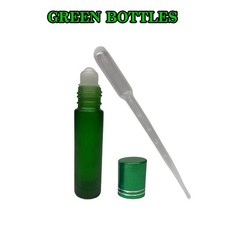 10ML Roll on Glass Bottle Essential Oil Perfume Empty Roller Ball Clear Bottles