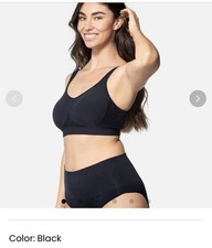 Underoutfit Comfort Shaping Bra NEW in Bag Black XL Wireless Support