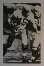Steve Van Buren Signed Radnor Graphic Art Card RGA HOF Postcard Autographed #31