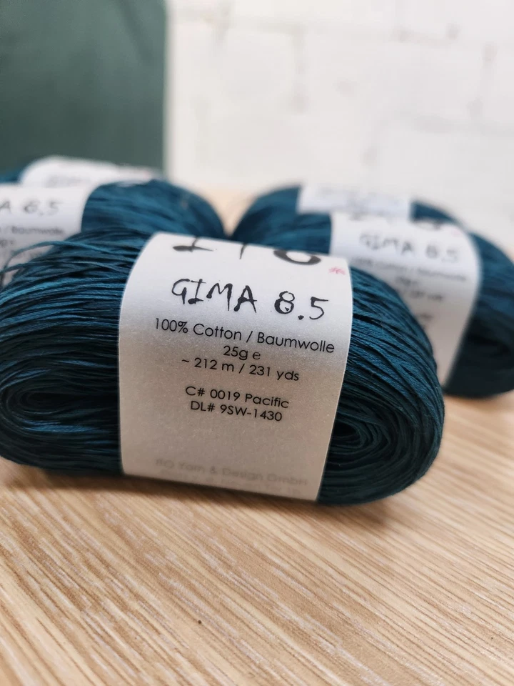 Ito Cotton Gima 8.5 Bundle 5x Skeins Pacific Brand New Ex Shop Stock - Image 4 of 4