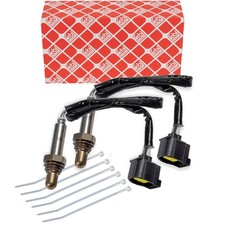 2x febi Lambdasonde für JEEP CHEROKEE KK 3.7 V6 4x4 SMART FORTWO 453 0.9 1.0