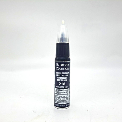 GENUINE TOYOTA ATTITUDE BLACK TOUCH-UP PAINT PEN CODE 218 OEM 00258 ...