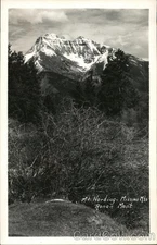 Ronan, Montana MT Mt. Harding-Mission Mts Original Vintage Real Photo RPPC
