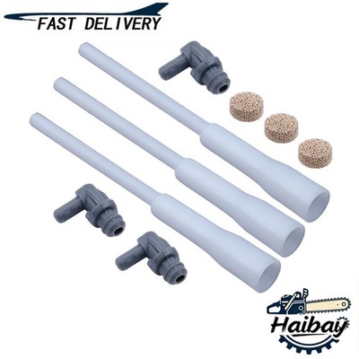 3× Fuel Gas Tank Vent Connector Kit For Husqvarna 365 395 372 362 385XP Saw US