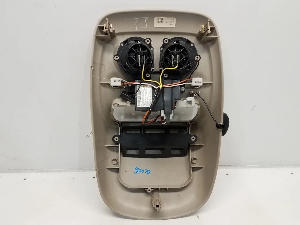 Console de teto Chevrolet Suburban 1500 2003-06 com comunicação (UE1) com abridor G - Imagem 2 de 4