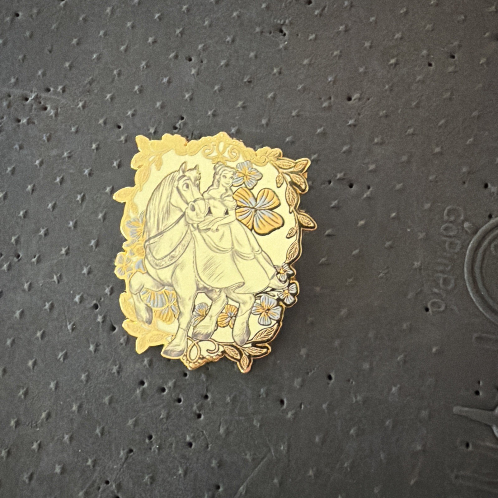 Monogram Disney Princess Horses pin BoxLunch Beauty and the Beast - Belle