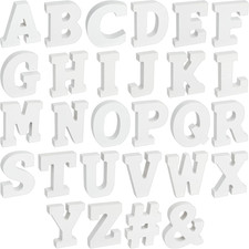 3D Wooden Alphabet Letters Set - Freestanding Room Decor Letters - Wedding  Par