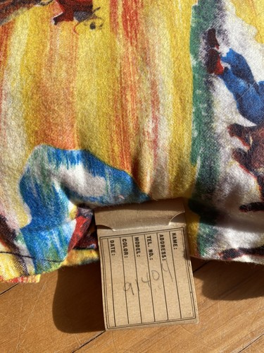 1950s Vintage Cowboy Western Home Decor 50’s Flannel Cotton 2 3/8 Yards 36” Wide - Picture 7 of 7