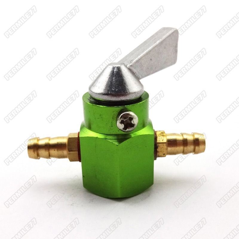 1/4" Gas Fuel Cut Off Inline Valve Petcock For ATV Dirt Bike Kawasaki