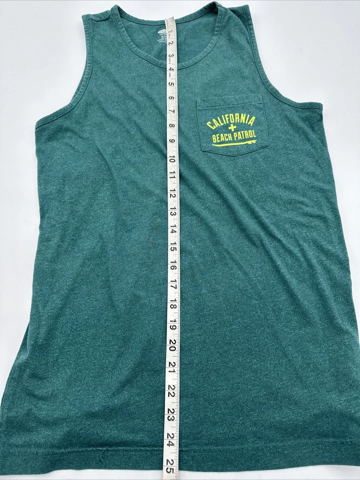 Camiseta sin mangas Old Navy joven niño X-grande verde bolsillo deletreado... #9241 Foto 4 de 4