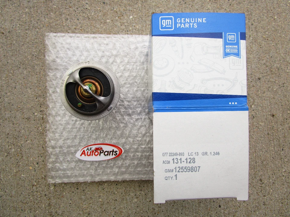 05 - 10 CADILLAC STS 4.6L V8 ENGINE COOLANT THERMOSTAT OEM NEW - Image 3 of 4